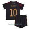 Conjunto (Camiseta+Pantalón Corto) Alemania Serge Gnabry 10 Segunda Equipación Mundial 2022 - Niño